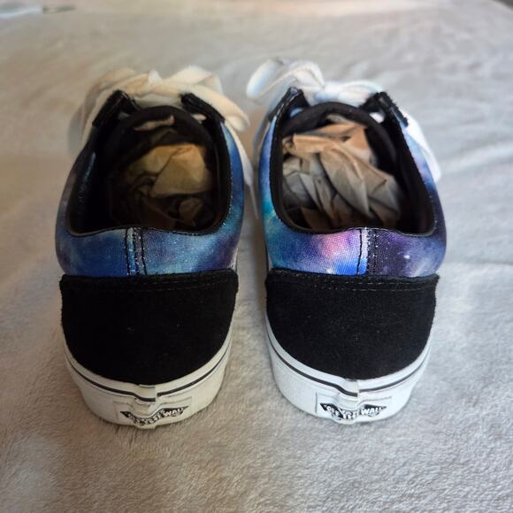 Vans Kyle Walker Blk Blue Tie Dye Suede Shoes Sneakers M6.5 W8 Galaxy - Picture 4 of 9